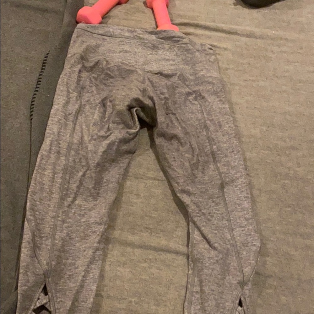 Lululemon Grey CrissCross Leggings